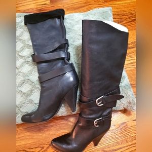Aerosoles soft Leather Knee-High Boots with Suede inside. Size 38.5 UK (7.5 US)